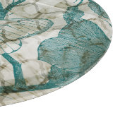 Arabesque Butterflies VI Schneidebrett (Ecke)