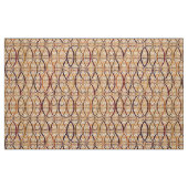 Arabesque-Damast - braun und Kamelbraun Stoff (Fat Quarter (45,7 x 55,9 cm))