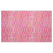 Arabesque-Damast - Farbtöne von Korallenrosa Stoff (Fat Quarter (45,7 x 55,9 cm))