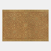 Arabesque Design Geschenkpapier Set (Vorderseite 2)