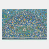 Arabesque Design Geschenkpapier Set (Vorderseite)