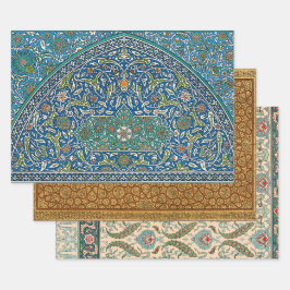 Arabesque Design Geschenkpapier Set