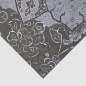 Arabesque Ephemera Pale Blue Vintag Decoupage Seidenpapier (Ausschnitt)