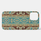 Arabesque Fabric Paisley Oriental Design Case-Mate iPhone Hülle (Rückseite (Horizontal))