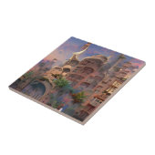 Arabesque Fantasy Wohnungen Palmen digitale Kunst Fliese (Seite)