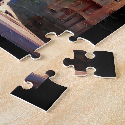 Arabesque Fantasy Wohnungen Palmen digitale Kunst Puzzle (Seite)