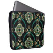 Arabesque floral, Vintag Elegance Muster. Laptopschutzhülle (Vorne Rechts)
