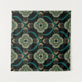 Arabesque floral, Vintag Elegance Muster. Wandteppich (Vorderseite (Horizontal))