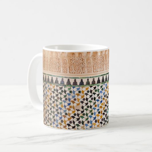 Arabesque Gemusterte Tasse (Vorderseite Links)