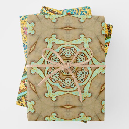 Arabesque Geschenkpapier Set (Beispiel)