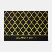 Arabesque Gold Fußmatte (Vorderseite)