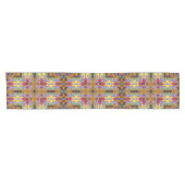 Arabesque Hearts Fraktal Pattern Kurzer Tischläufer (Horizontal)