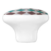 Arabesque Keramikknauf (Seitenansicht)