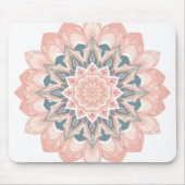 Arabesque-Mandala-Kunst Mousepad (Vorne)