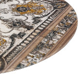 Arabesque Marmortextur Vintage Patchwork Schneidebrett (Ecke)