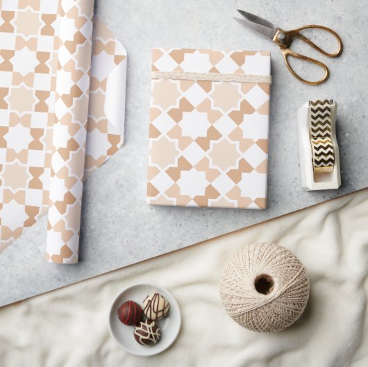 Arabesque marokkanisches Geschenkpapier (Kunsthandwerk)