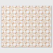 Arabesque marokkanisches Geschenkpapier (Flach)