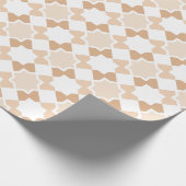 Arabesque marokkanisches Geschenkpapier (Ecke)
