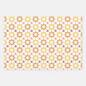Arabesque marokkanisches Geschenkpapier Set (Vorderseite 3)