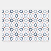Arabesque marokkanisches Geschenkpapier Set (Vorderseite 2)