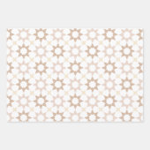 Arabesque marokkanisches Geschenkpapier Set (Vorderseite 3)