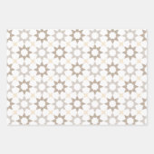 Arabesque marokkanisches Geschenkpapier Set (Vorderseite 2)