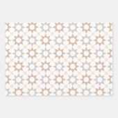 Arabesque marokkanisches Geschenkpapier Set (Vorderseite)