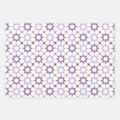 Arabesque marokkanisches Geschenkpapier Set (Vorderseite 2)