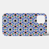 Arabesque Mosaic Pattern Case-Mate iPhone Hülle (Rückseite (Horizontal))