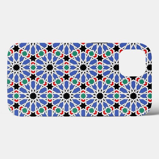 Arabesque Mosaic Pattern Case-Mate iPhone Hülle (Rückseite (Horizontal))