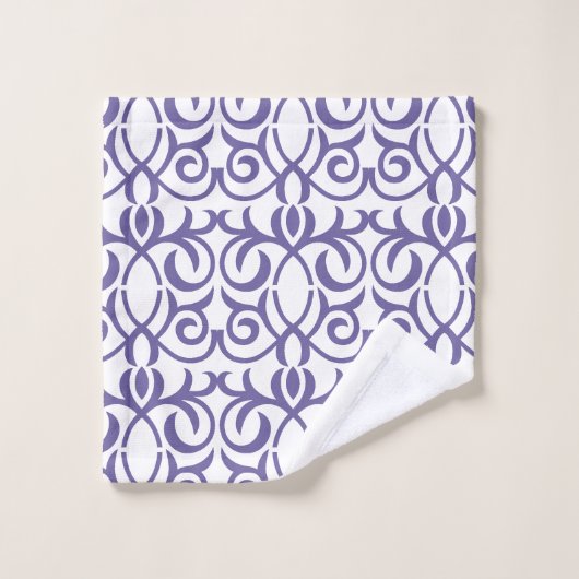 Arabesque Muster Badhandtuch Set (Waschlappen)