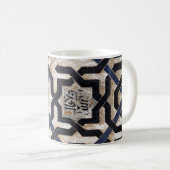 Arabesque-Muster Kaffeetasse (VorderseiteRechts)