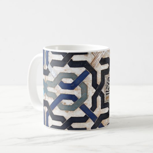 Arabesque-Muster Kaffeetasse (Vorderseite Links)