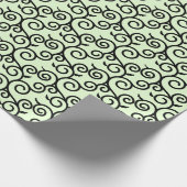 arabesque Muster traditionelles japanisches Design Geschenkpapier (Ecke)