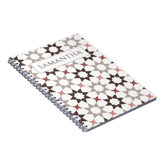 Arabesque-Musterheft Notizblock (Rechte Seite)