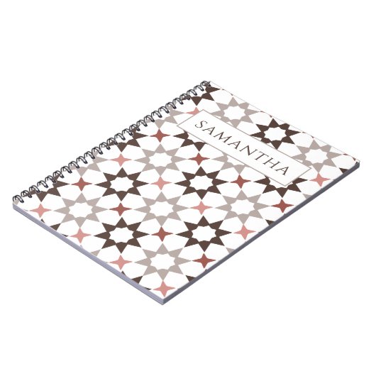 Arabesque-Musterheft Notizblock (Linke Seite)