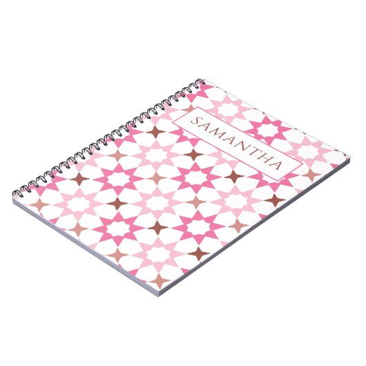 Arabesque-Musterheft Notizblock (Linke Seite)