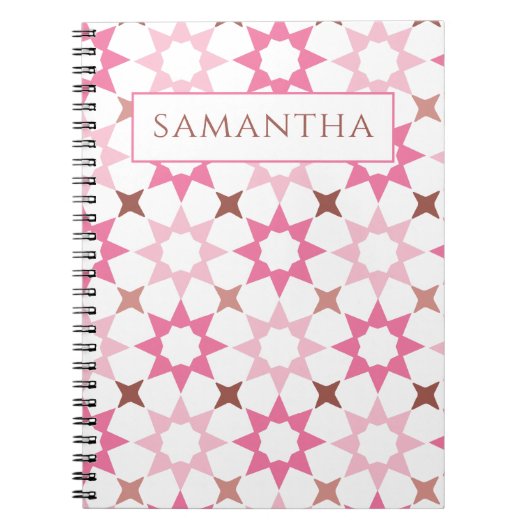 Arabesque-Musterheft Notizblock (Vorderseite)