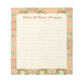 Arabesque, Notebook Notizblock (Vorderseite)