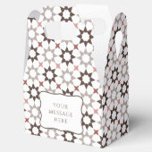 Arabesque-Pattern-Gefälligkeitsbox Geschenkschachtel (Geöffnet)