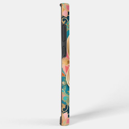 Arabesque Pink Aquamarin Samsung Handy Case Samsung Galaxy Hülle (Rechte Seite)