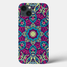 Arabesque Scrapbook Muster iPhone Case