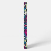 Arabesque Scrapbook Muster iPhone Case Hülle (Linke Seite)