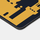 Arabesque Silhouette Erbe Verziert Spirituelle Schreibtischunterlage (Ecke)