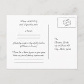 Arabesque Silver Lace, UAWG Postkarte (Rückseite)