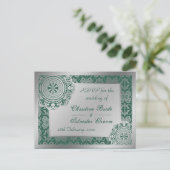 Arabesque Silver Lace, UAWG Postkarte (Stehend Vorderseite)