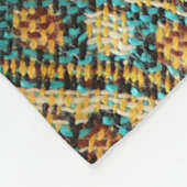 Arabesque-Stoff: arabisch-orientalisches Design Fleecedecke (Ecke)