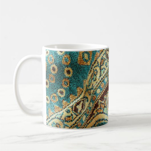Arabesque-Stoff: arabisch-orientalisches Design Kaffeetasse (Links)