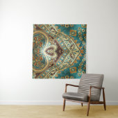 Arabesque-Stoff: arabisch-orientalisches Design Wandteppich (Beispiel (Horizontal))