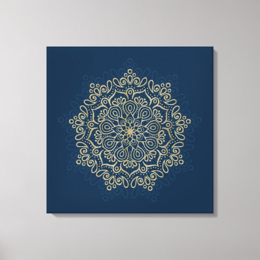 Arabesque - Stretchierte Canvas Print Leinwanddruck (Vorderseite)